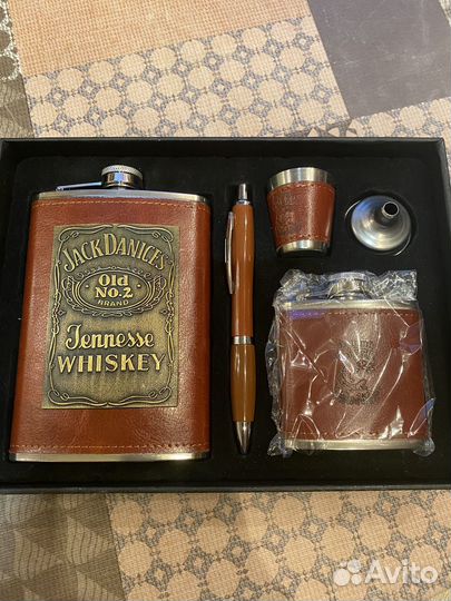 Подарочный мужской набор для виски или коньяка