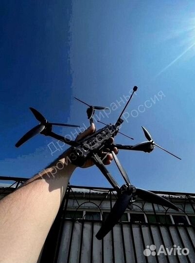 FPV дрон квадрокоптер 7 дюймов