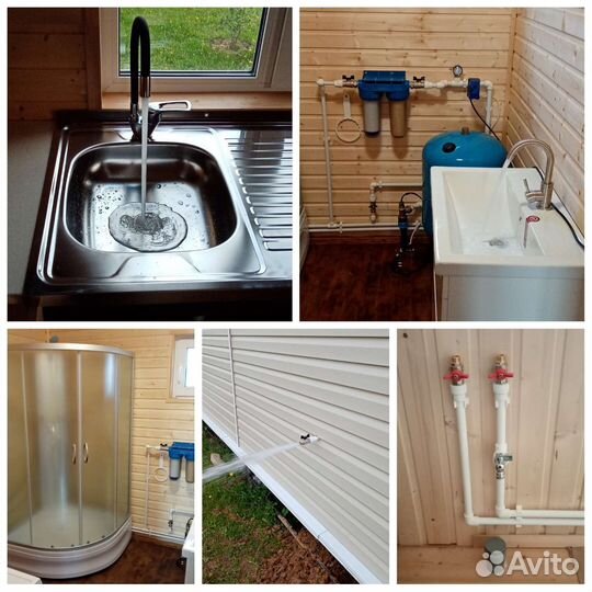 Водоснабжение и канализация, дренаж отопление