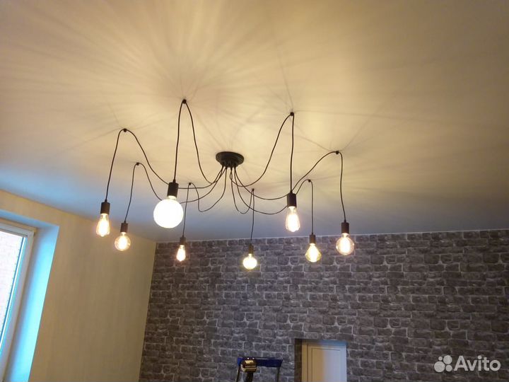 Натяжные потолки, ремонт потолков, слив воды