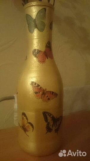 Ваза бутылка