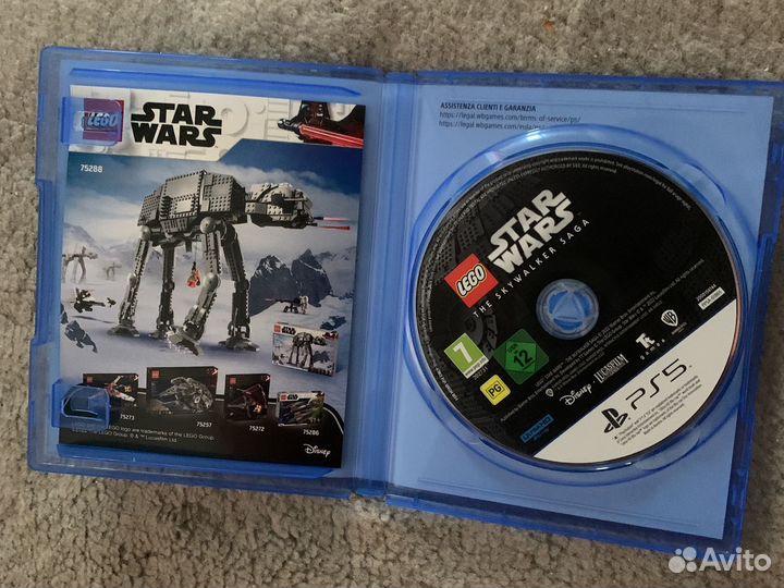 Диск lego star wars