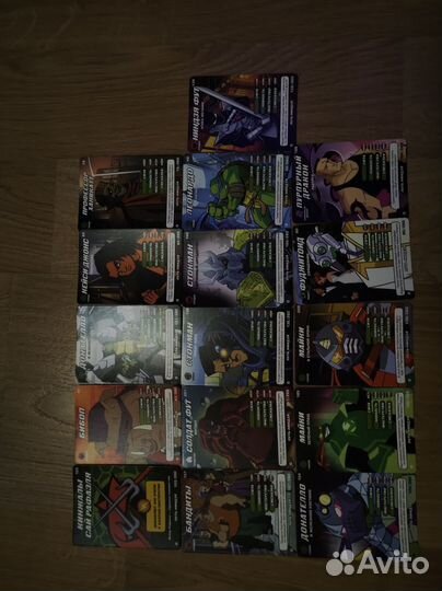 Карточки черепашки ниндзя