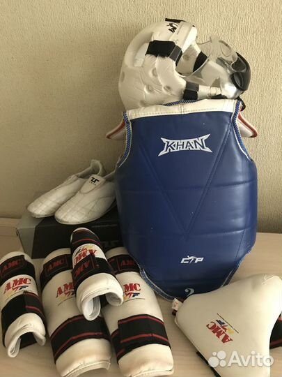 Обруч хулахуп, защита тхэквондо