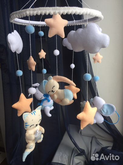Мобиль для мальчика