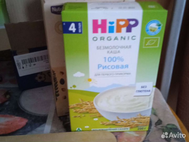 Детские каши, гречневая и рисовая