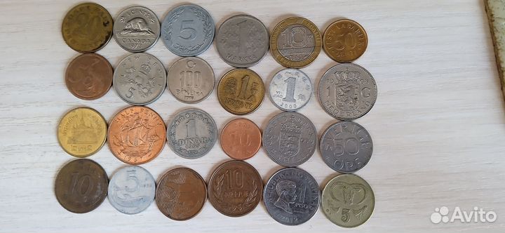 Монеты иностранные