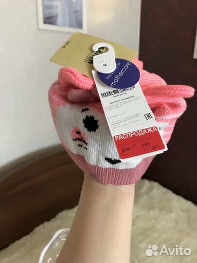 Шапки для девочки размер 47,50-52