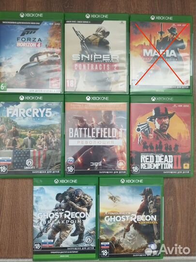Игры на xbox one