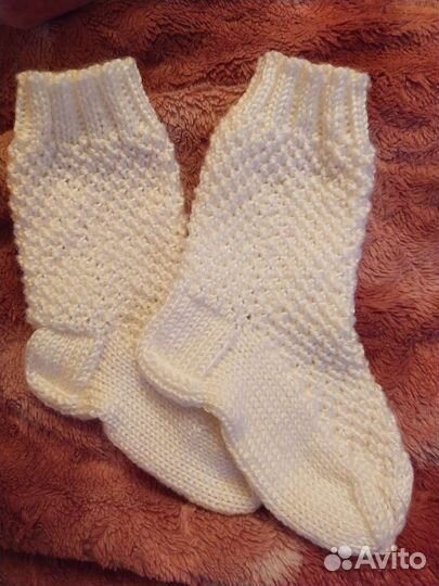Носки вязаные детские