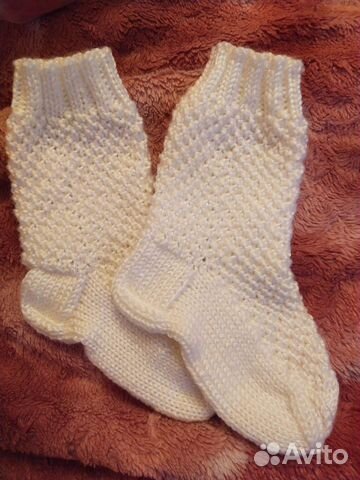 Носки вязаные детские