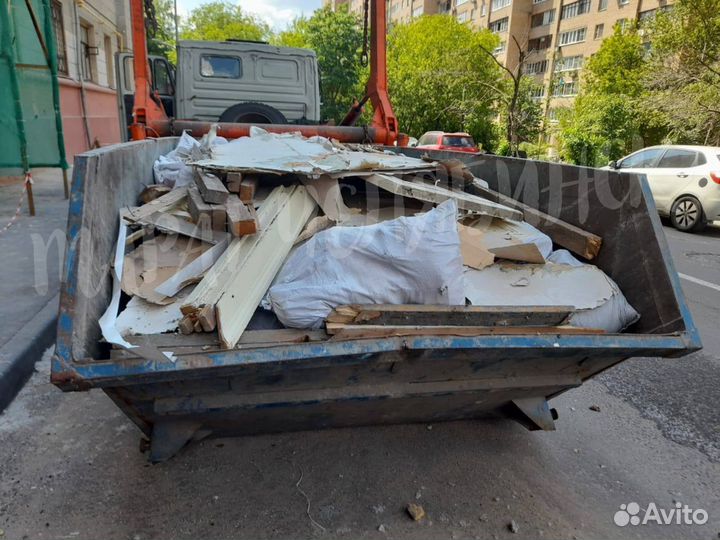 Вывоз мусора контейнером