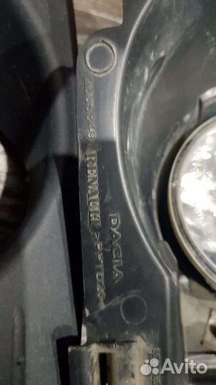 Туманки renault