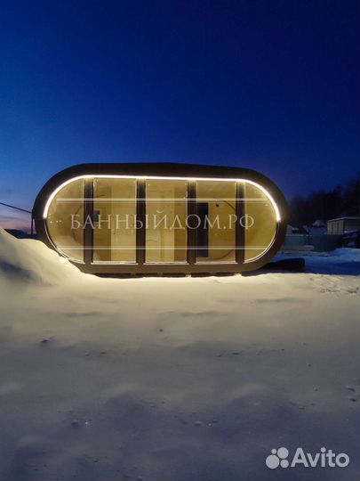 Модульный дом аквамарин