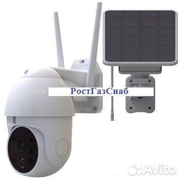 Видеокамера безопасности на солнечных панелях