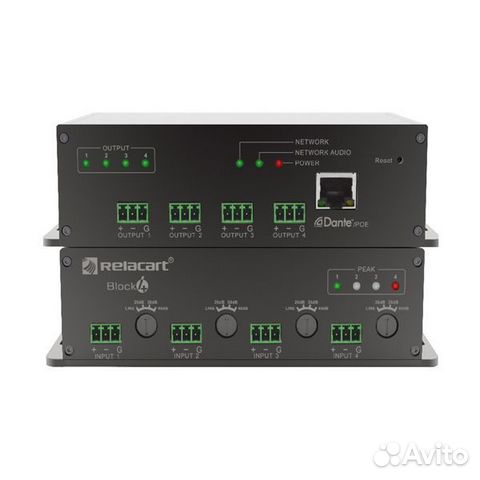 Цифровой и аналоговый коммутатор relacart Block4