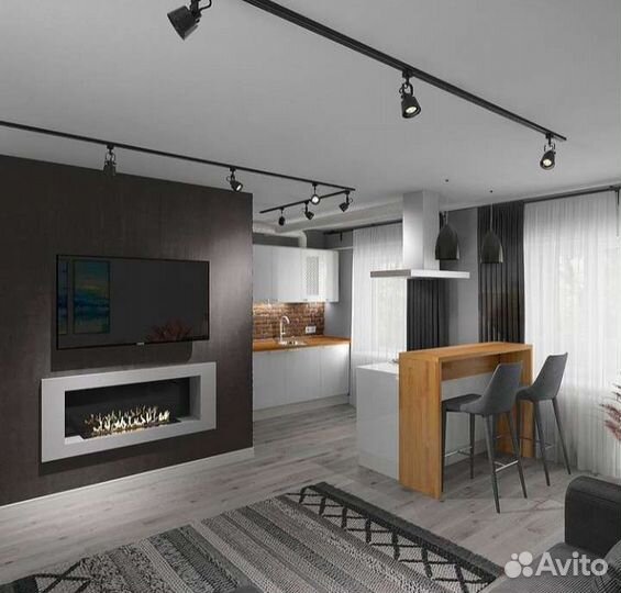 Биокамины встраиваемые