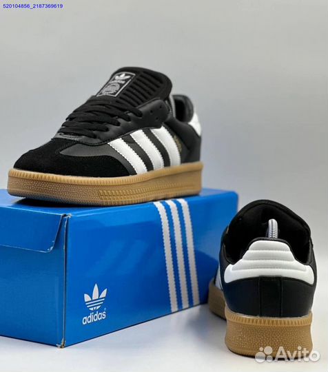 Кроссовки Adidas Samba Black (Арт.56871)