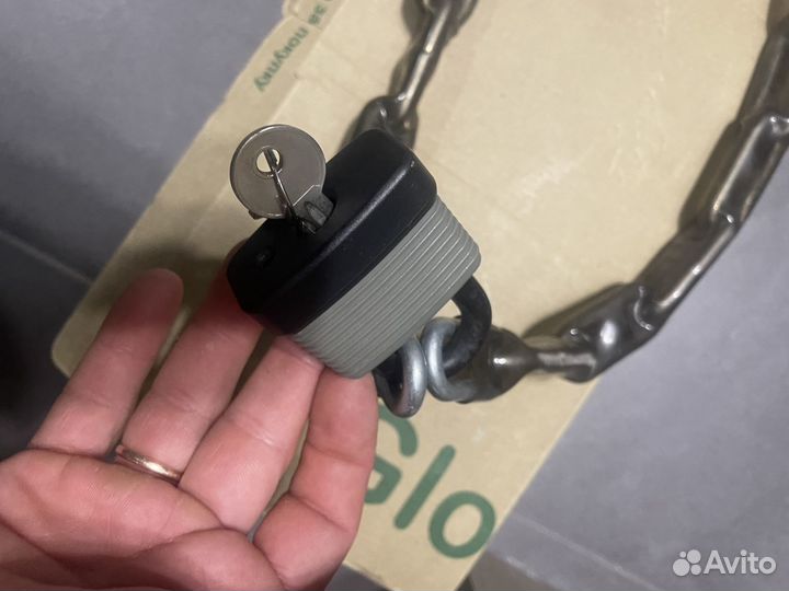 Цепь противоугонная для велосипеда
