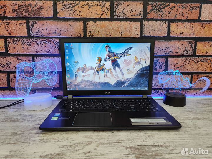 Игровой Acer i7 4Gb Видео 12 озу SSD