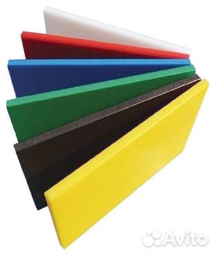 Доска разделочная MVQ пластик 60х40х1.8 см зеленая 66040cbyz