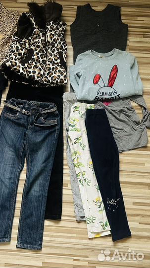 Пакет вещей 122-130 6-7 лет, фирменные
