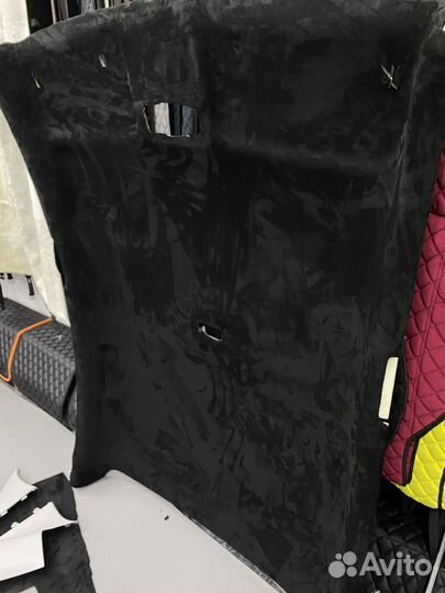 Перетяжка потолка автомобиля