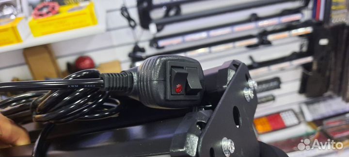 Проблесковый маяк Жёлтый лед люстра 12-24V 45см