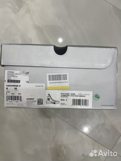 Кеды Converse Rick Owens Turbodrk