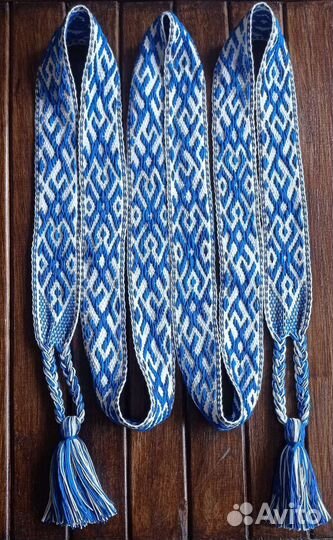 Обережный пояс для молодожён с символом 