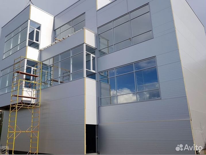 Сэндвич панели разных видов и толщины