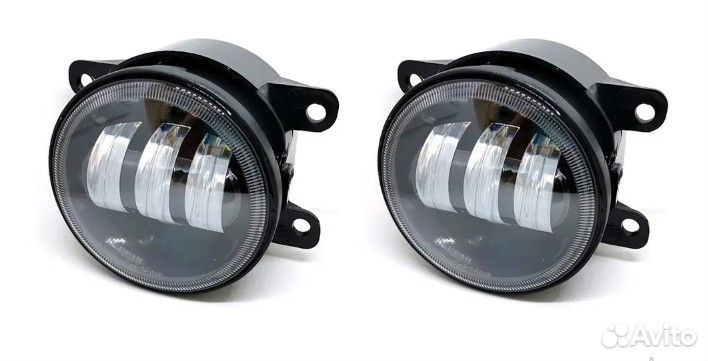 Led птф фары Mitsubishi Lancer 2011- 50W sal-man