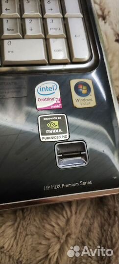 Ноутбук hp hdx 16