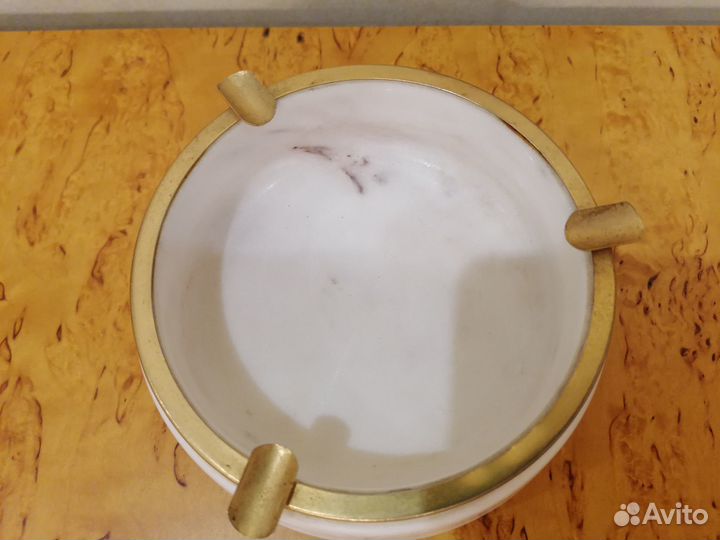 Пепельница мраморная винтаж