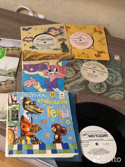 Детские виниловые пластинки
