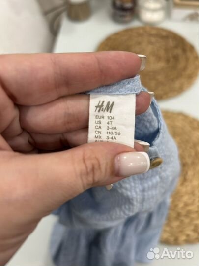 Платье для девочки hm 104