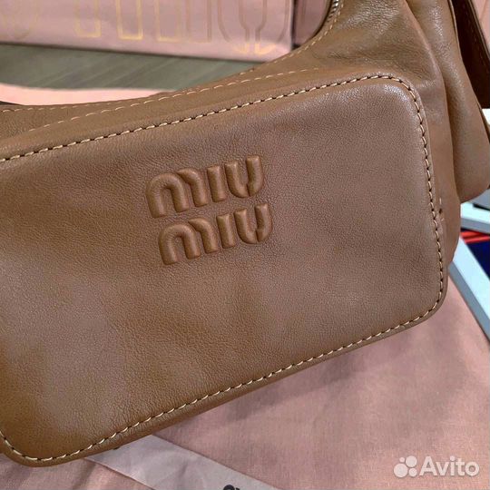 Сумка из кожи Miu Miu