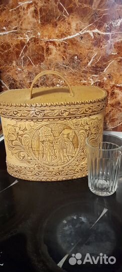 Хлебница из бересты