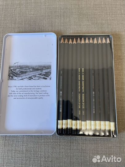 Набор карандашей KOH-I-noor (12 шт) 8В-2Н