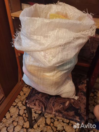 Мешок ниток для вязания