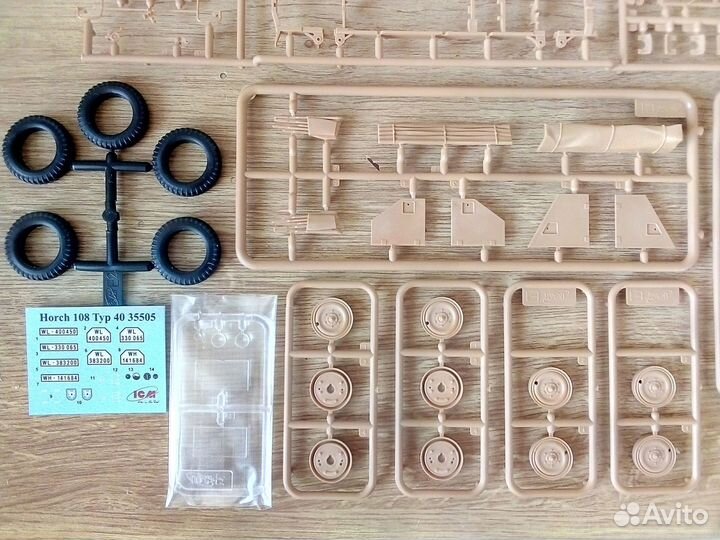 Сборные модели - комбо, ICM, ARK, Horch & Pz.llD