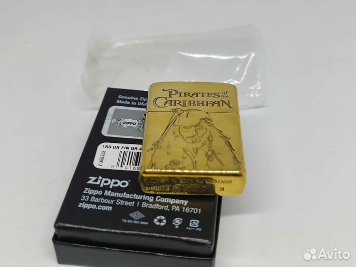 Зажигалка zippo armor пираты карибского моря