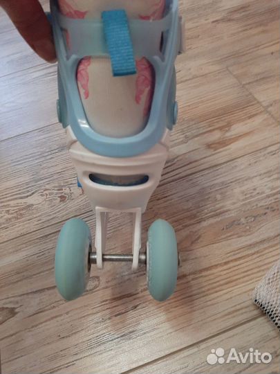 Роликовые коньки детские раздвижные