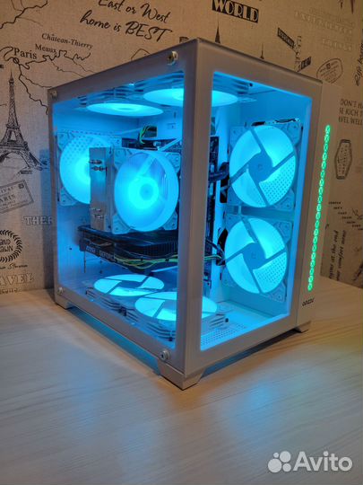 Стильный корпус с подсветкой и пультом