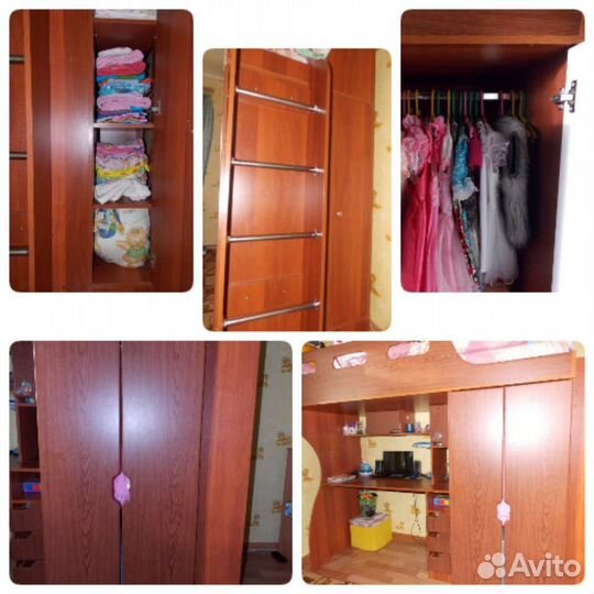 Уголок школьника с кроватью