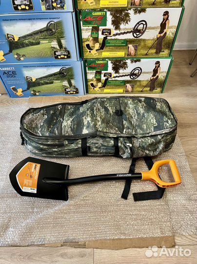 Металлоискатель лопата и рюкзак