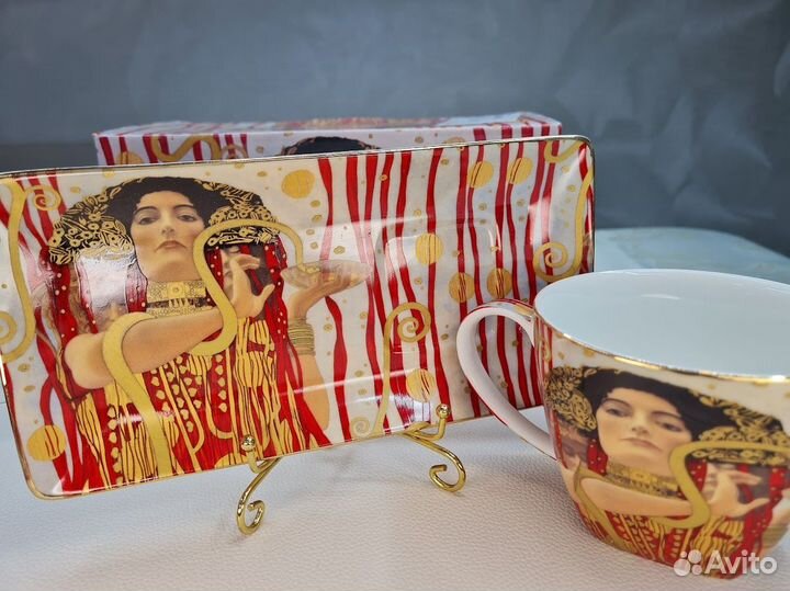 Чайные пары Дама с веером, Прогулка, Медицина