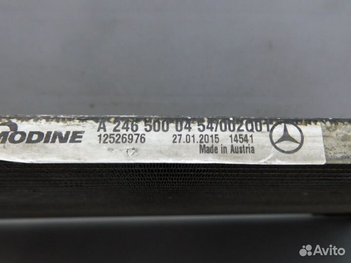 Радиатор кондиц. Mercedes-Benz B W246 35291