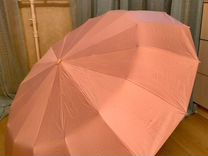 Зонт женский автомат 16 спиц розовый новый