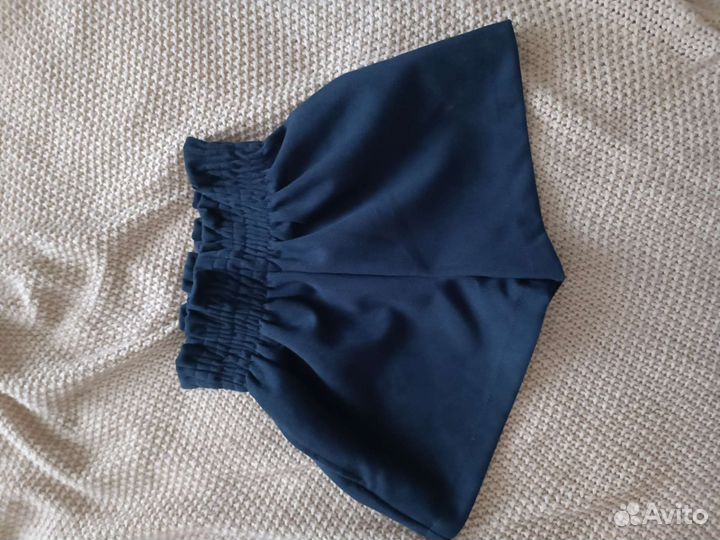 Шорты школьные для девочек 140